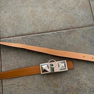 HERMES 24MM REVERSIBLE BELT COLLIER DE CHIEN BUCKLE